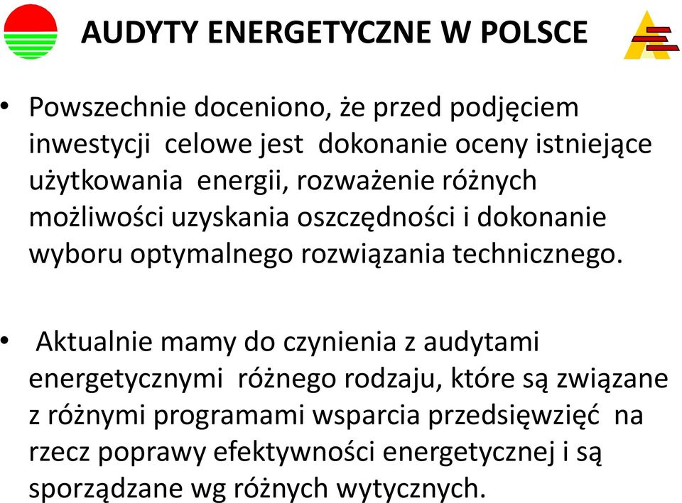 rozwiązania technicznego.