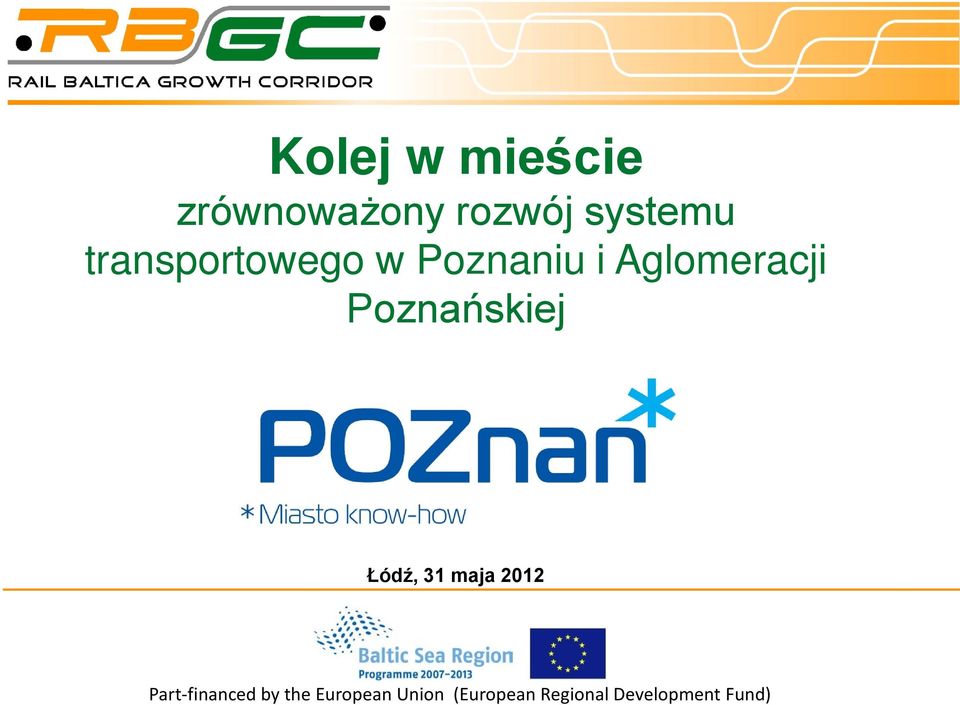 transportowego w Poznaniu i