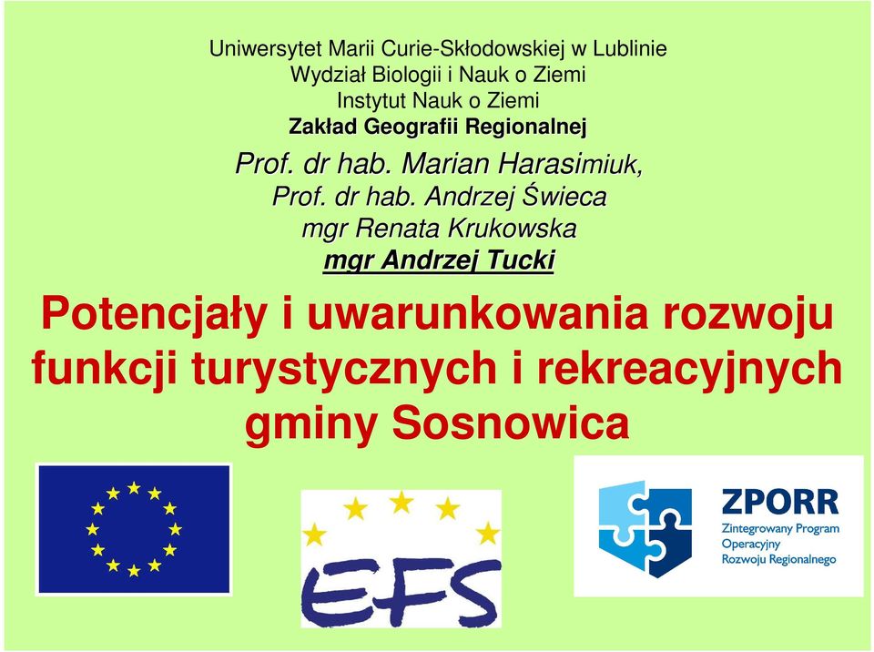 Marian Harasimiuk, Prof. dr hab.
