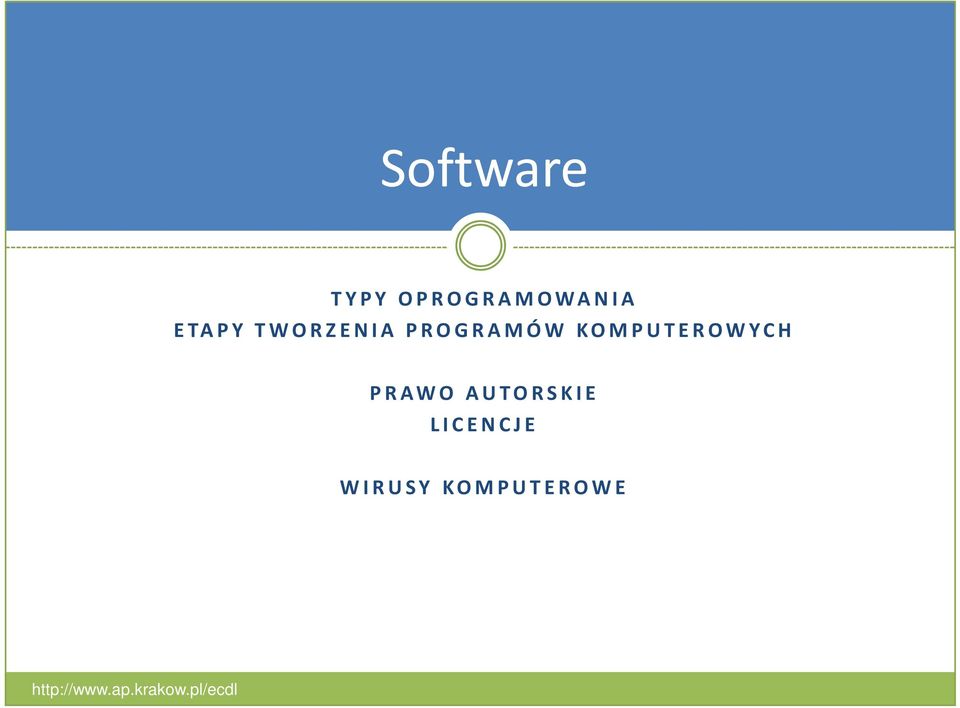 TWORZENIA PROGRAMÓW