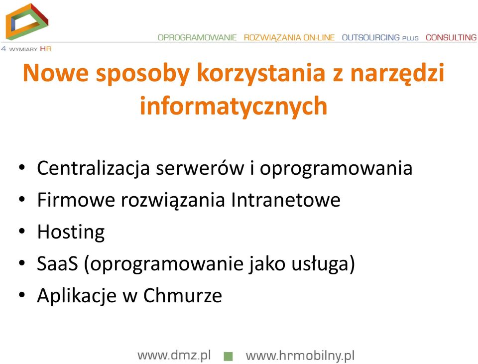 oprogramowania Firmowe rozwiązania Intranetowe