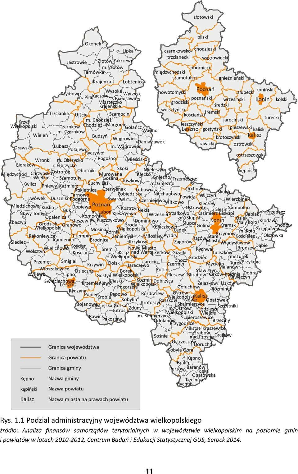 Analiza finansów samorządów terytorialnych w województwie