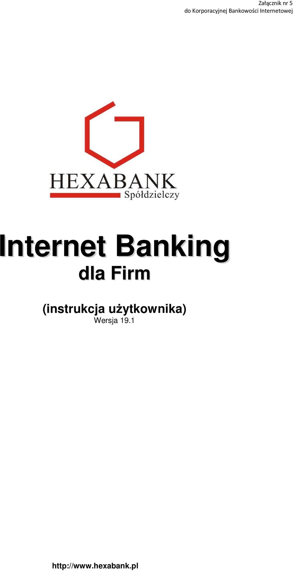 Banking dla Firm (instrukcja