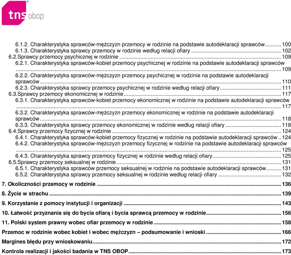 .. 110 6.2.3. Charakterystyka sprawcy przemocy psychicznej w rodzinie według relacji ofiary... 111 6.3.Sprawcy przemocy ekonomicznej w rodzinie... 117 6.3.1. Charakterystyka sprawców-kobiet przemocy ekonomicznej w rodzinie na podstawie autodeklaracji sprawców.