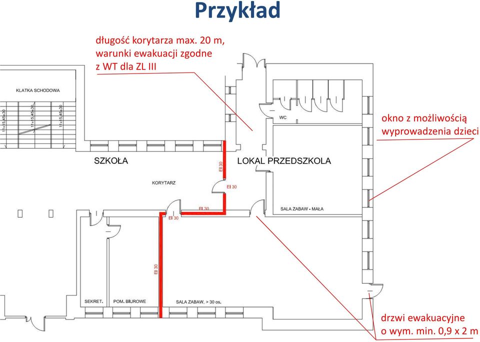 ZL III Przykład okno z możliwością