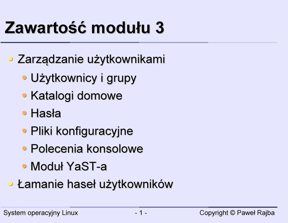 domowe Hasła Pliki konfiguracyjne Polecenia