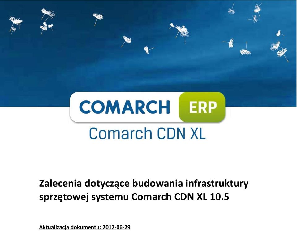 systemu Comarch CDN XL 10.