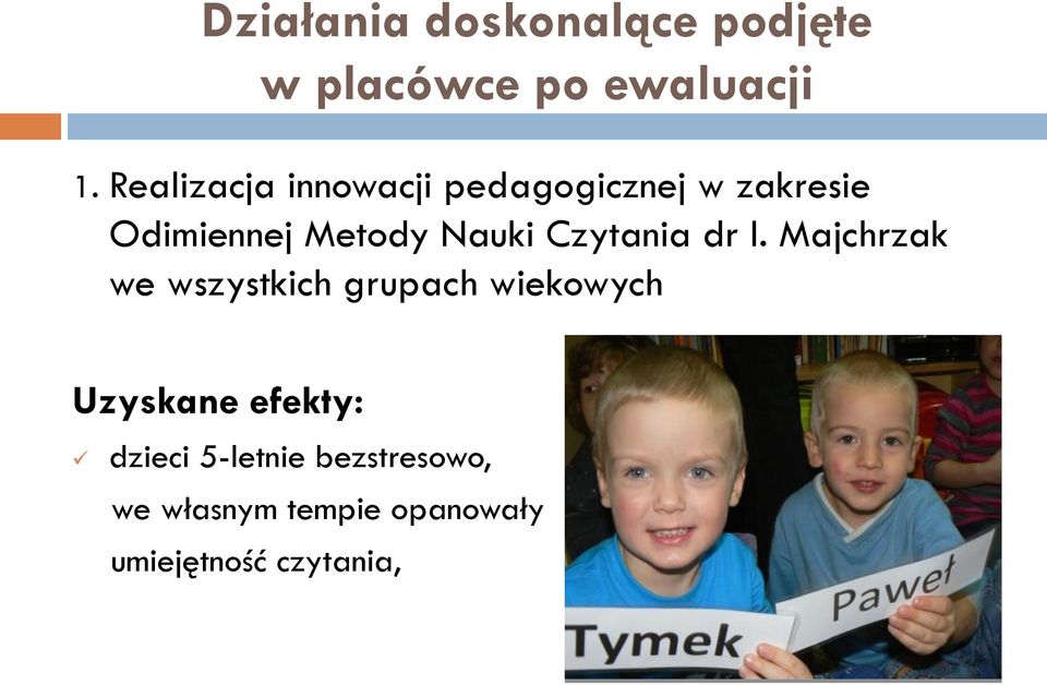 Czytania dr I.