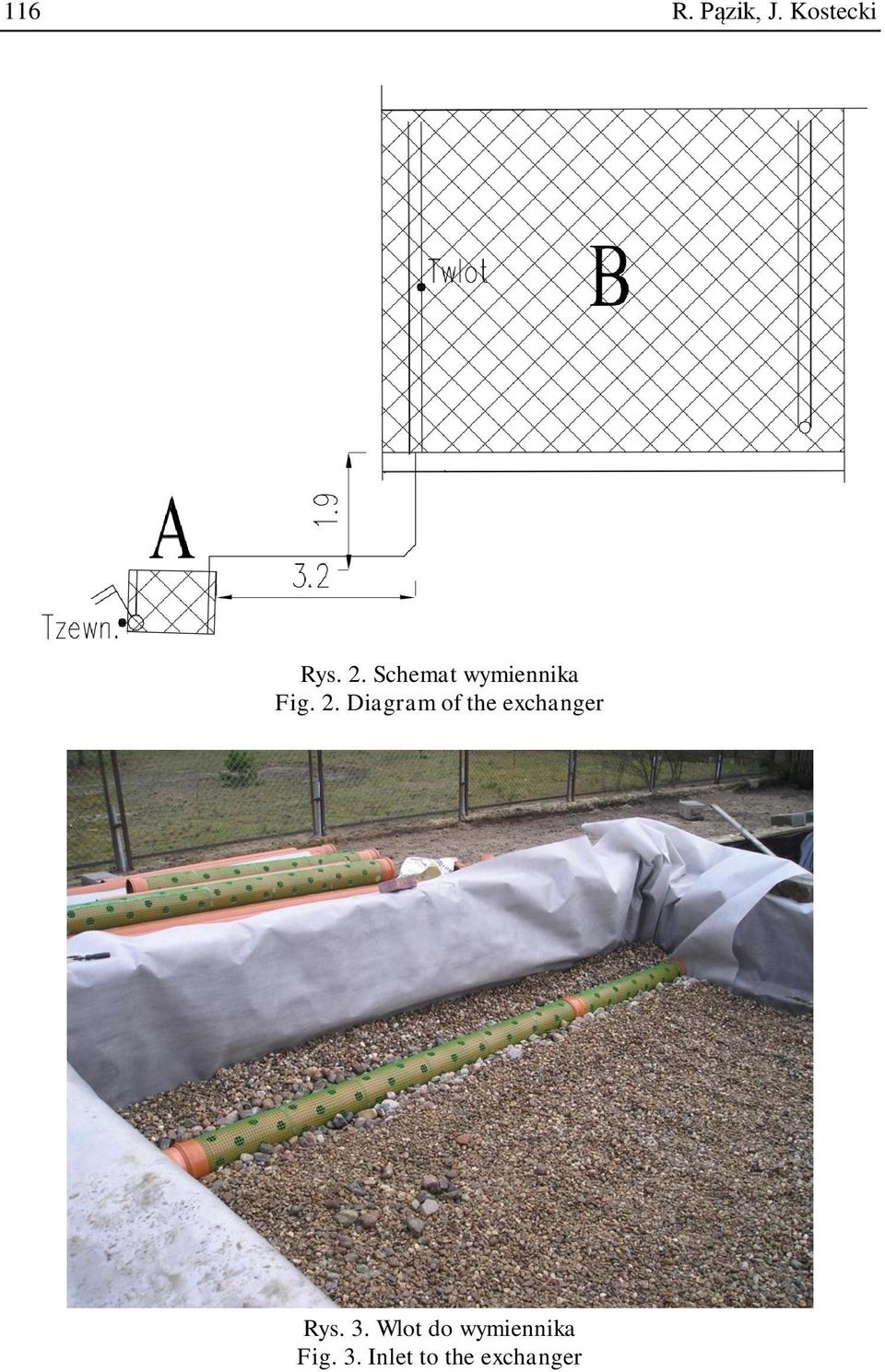 Diagram of the exchanger Rys. 3.