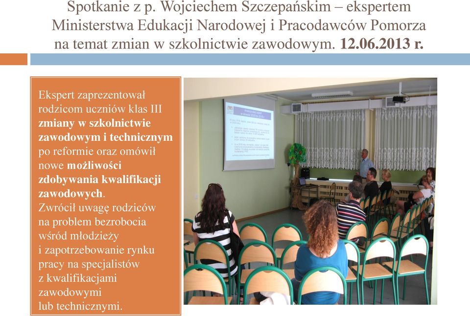 zawodowym. 12.06.2013 r.