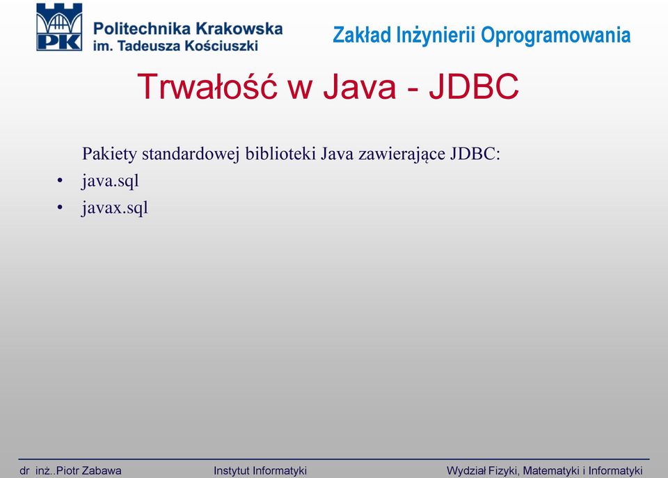 biblioteki Java