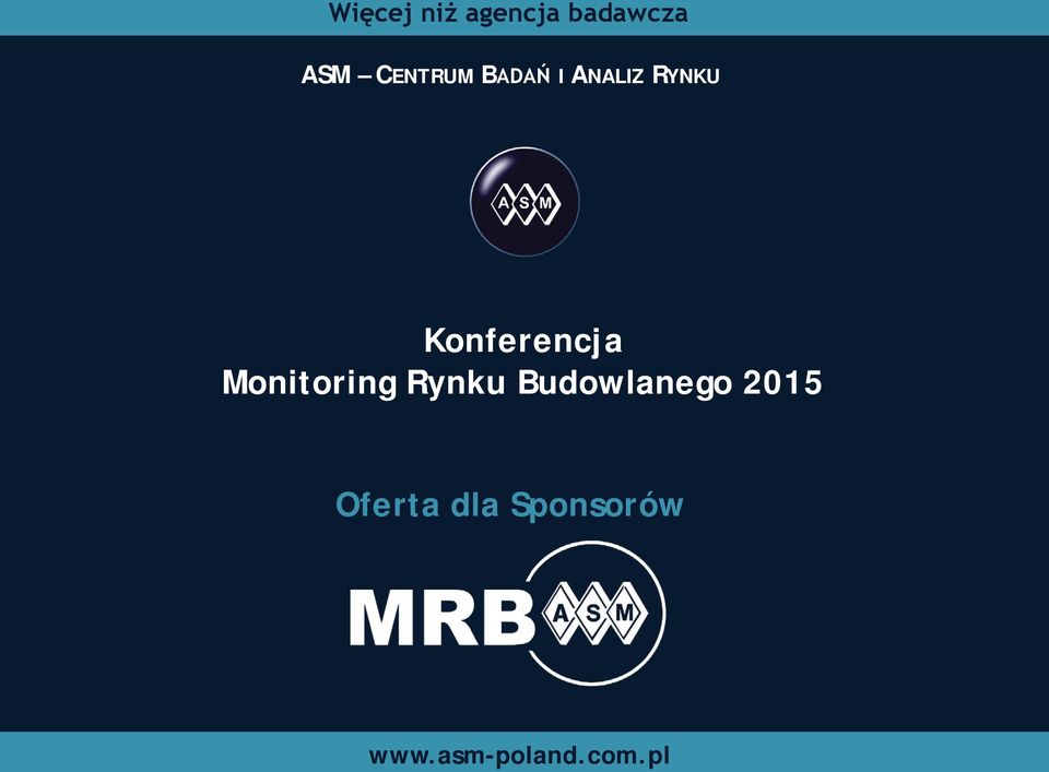 RYNKU Konferencja Monitoring Rynku