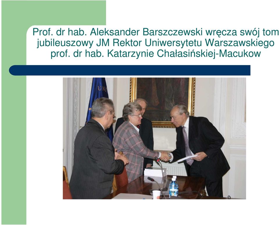 tom jubileuszowy JM Rektor