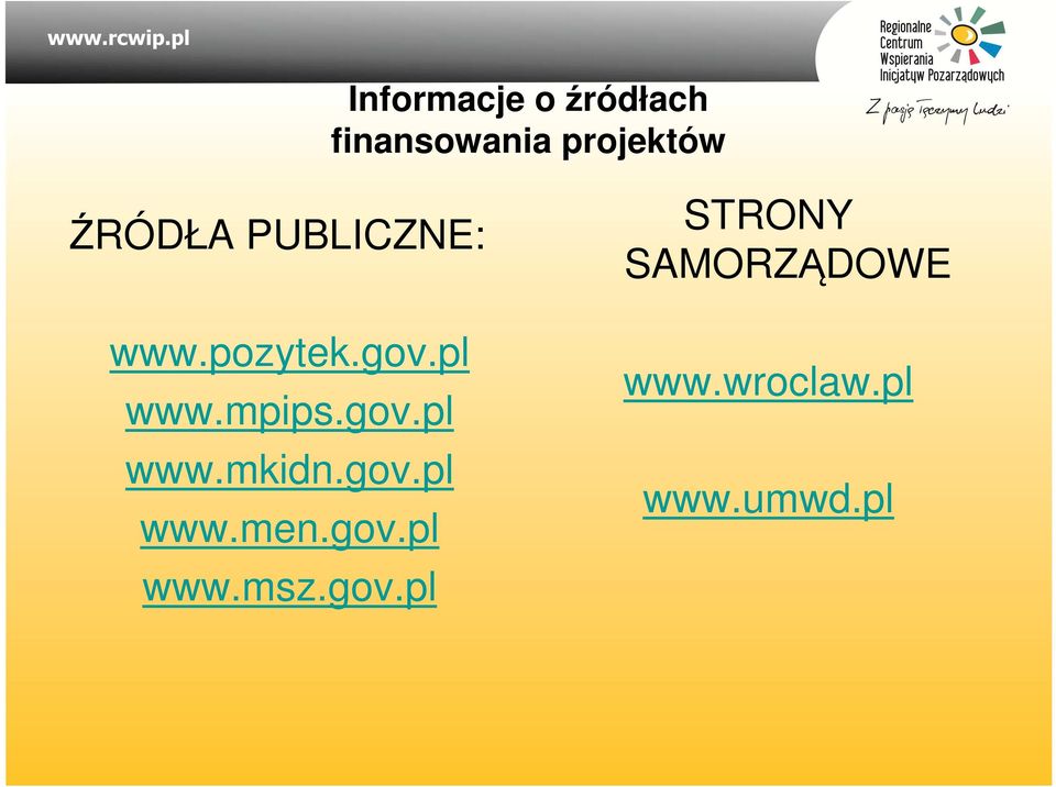 gov.pl www.mkidn.gov.pl www.men.gov.pl www.msz.