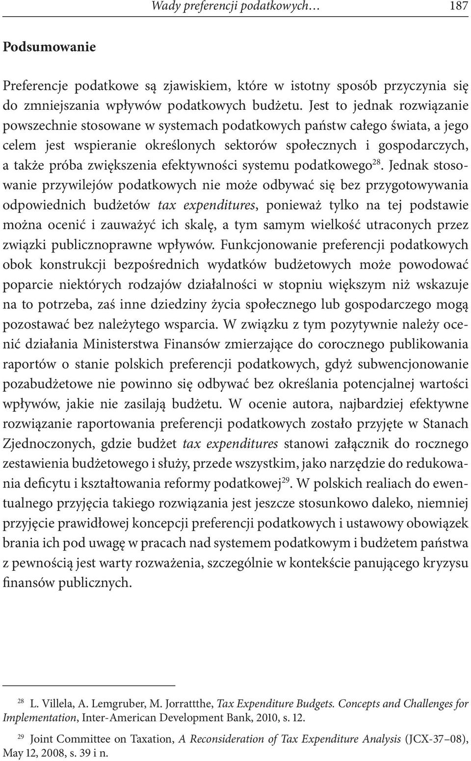 efektywności systemu podatkowego 28.