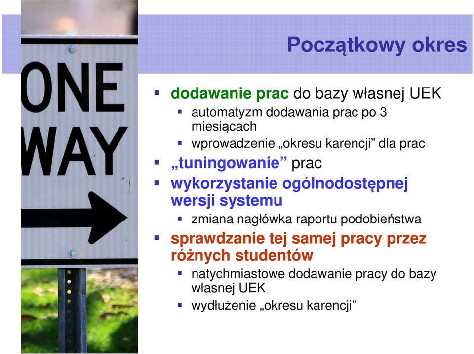 ogólnodostępnej wersji systemu zmiana nagłówka raportu podobieństwa sprawdzanie tej samej