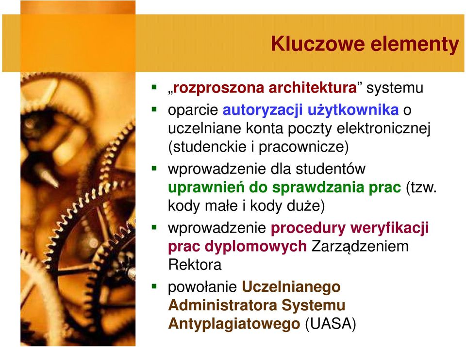 uprawnień do sprawdzania prac (tzw.