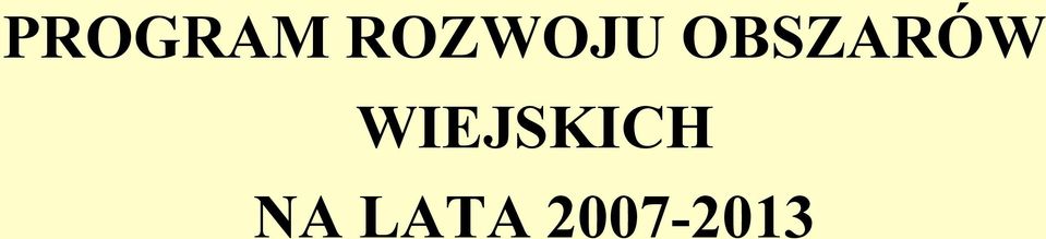 OBSZARÓW