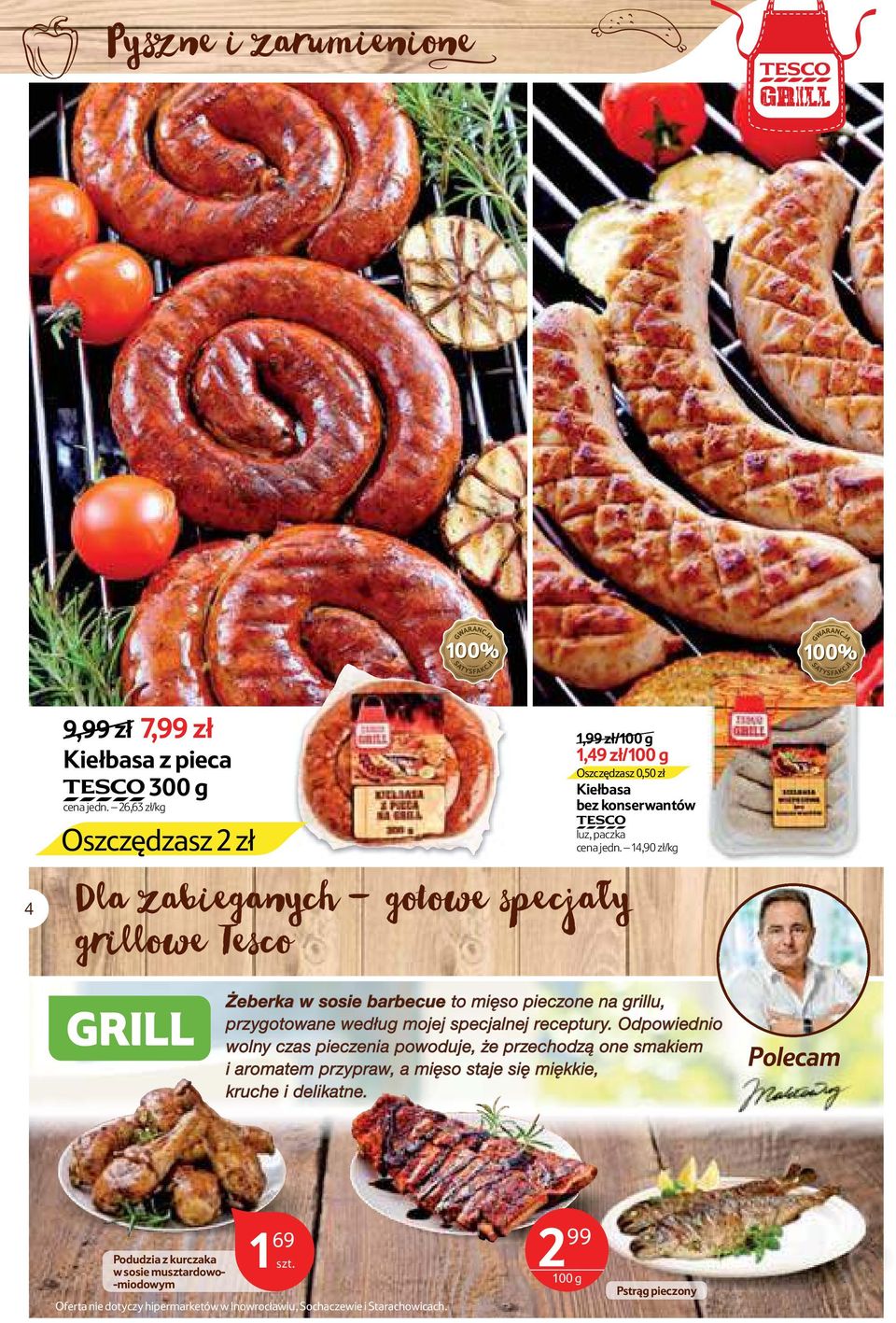 jedn. 4,90 zł/kg Żeberka w sosie barbecue to mięso pieczone na grillu, przygotowane według mojej specjalnej receptury.