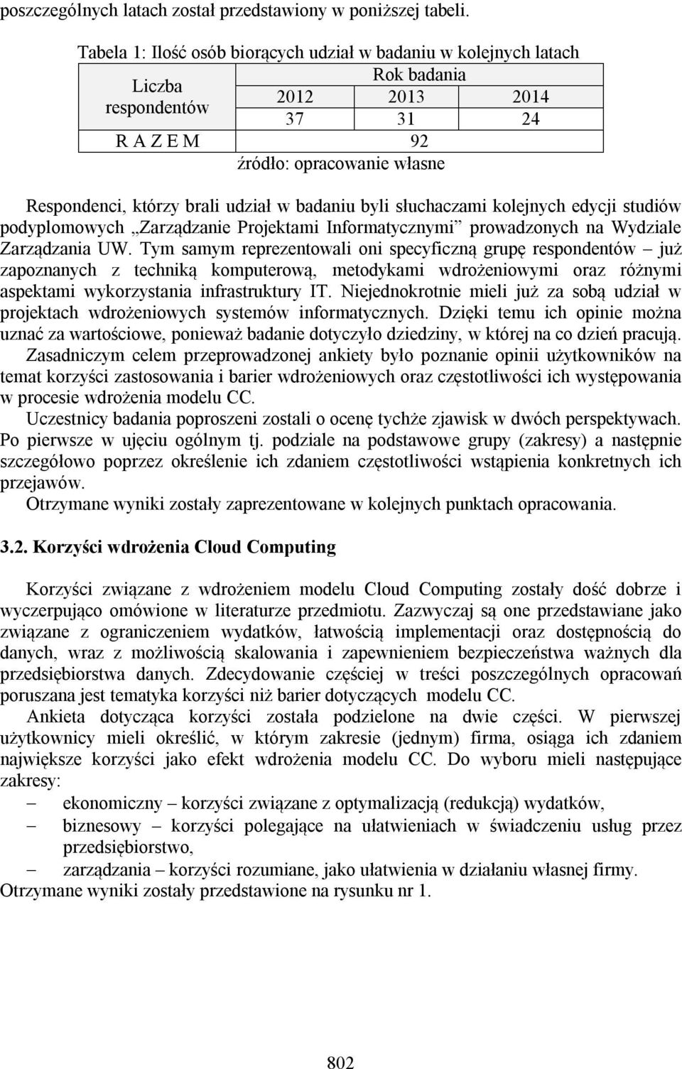 kolejnych edycji studiów podyplomowych Zarządzanie Projektami Informatycznymi prowadzonych na Wydziale Zarządzania UW.