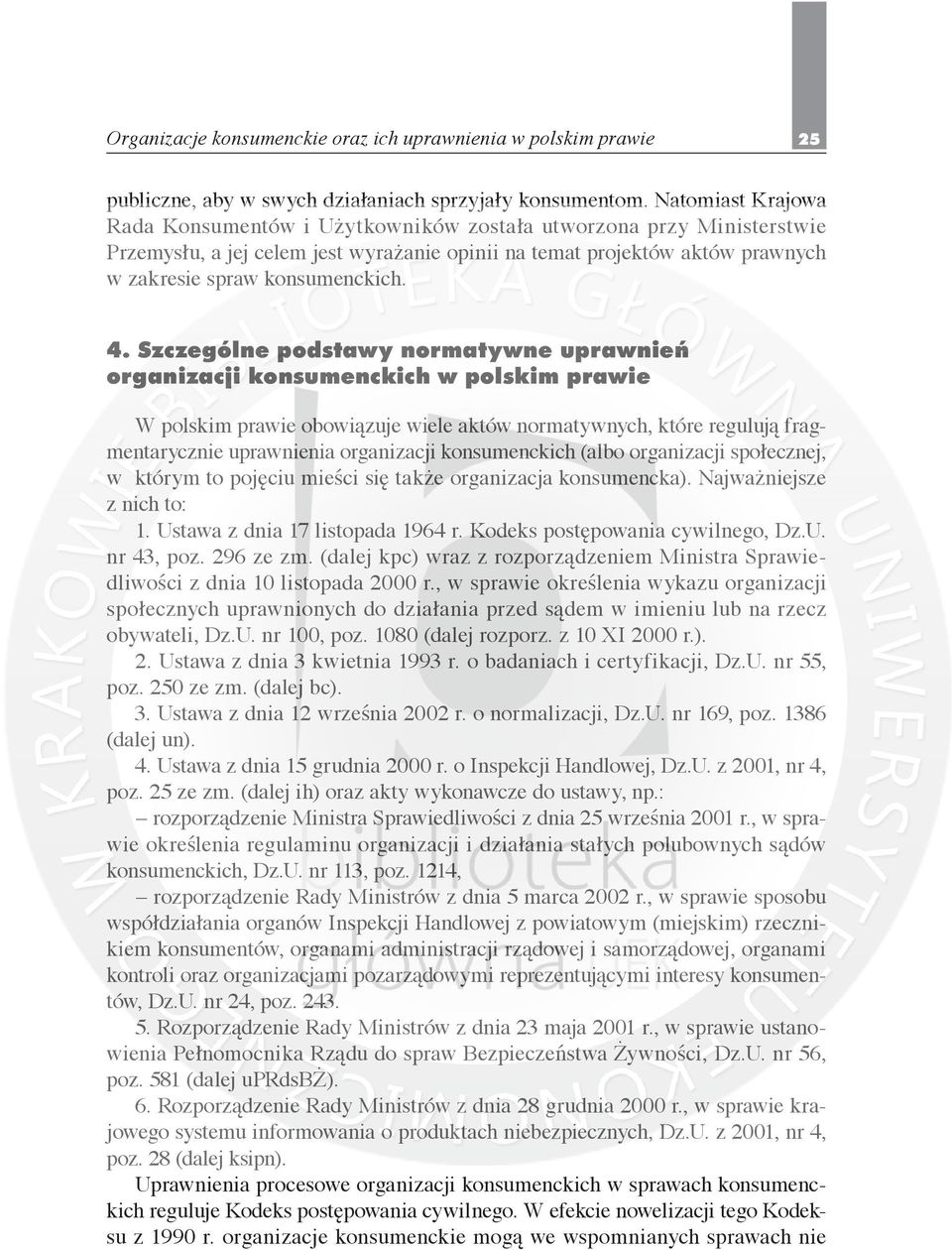 Organizacje konsumenckie oraz ich uprawnienia w polskim prawie * - PDF Free  Download