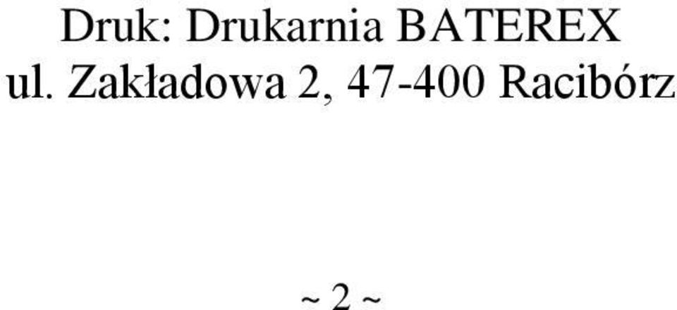 Zakładowa 2,