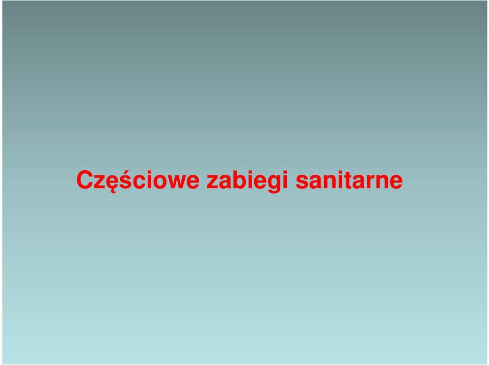 sanitarne