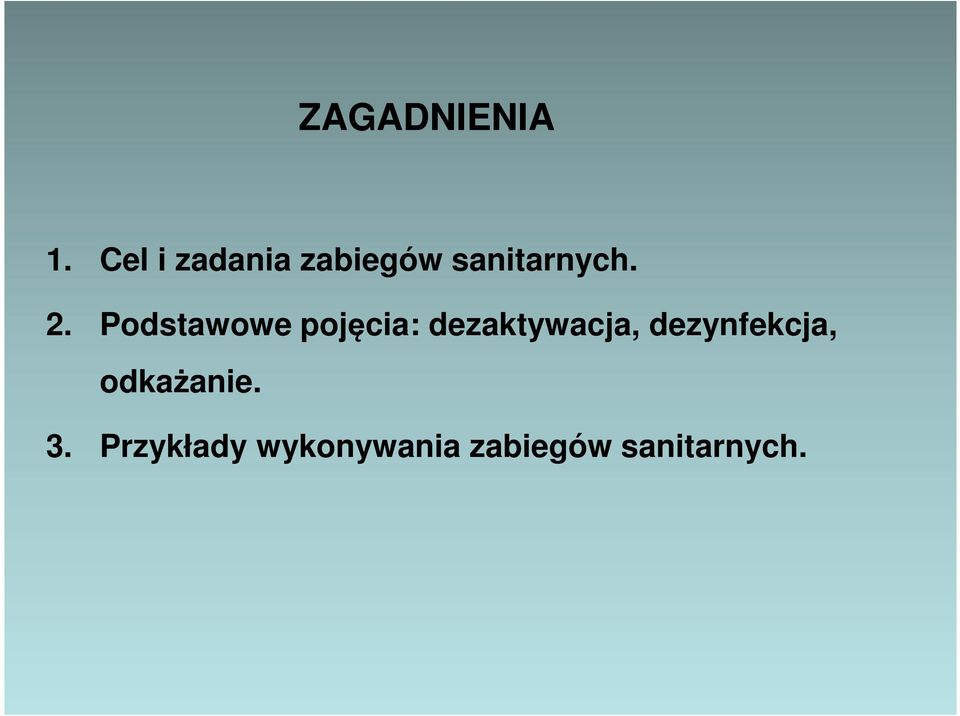 Podstawowe pojęcia: dezaktywacja,
