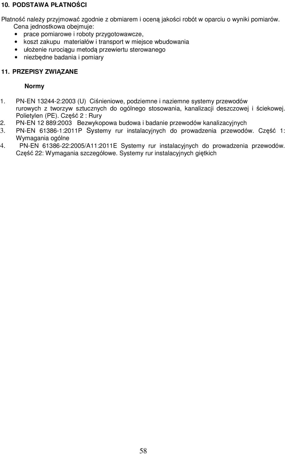 pomiary 11. PRZEPISY ZWIĄZANE Normy 1.