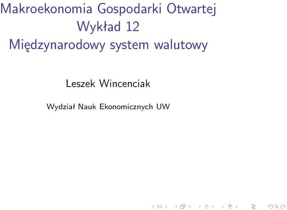 Międzynarodowy system walutowy