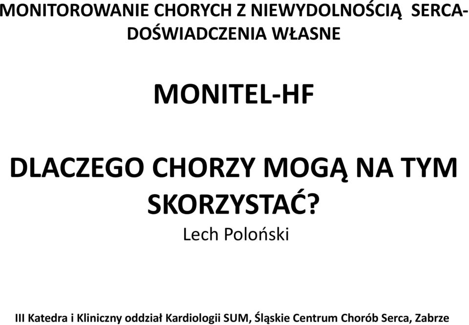 NA TYM SKORZYSTAĆ?