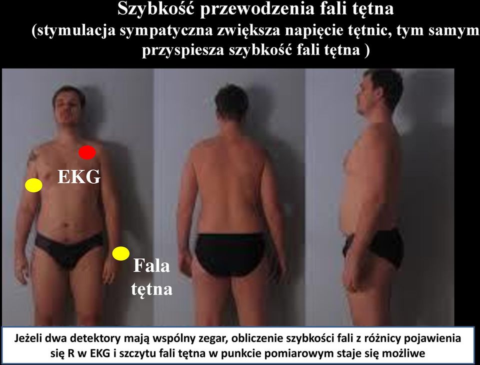 dwa detektory mają wspólny zegar, obliczenie szybkości fali z różnicy
