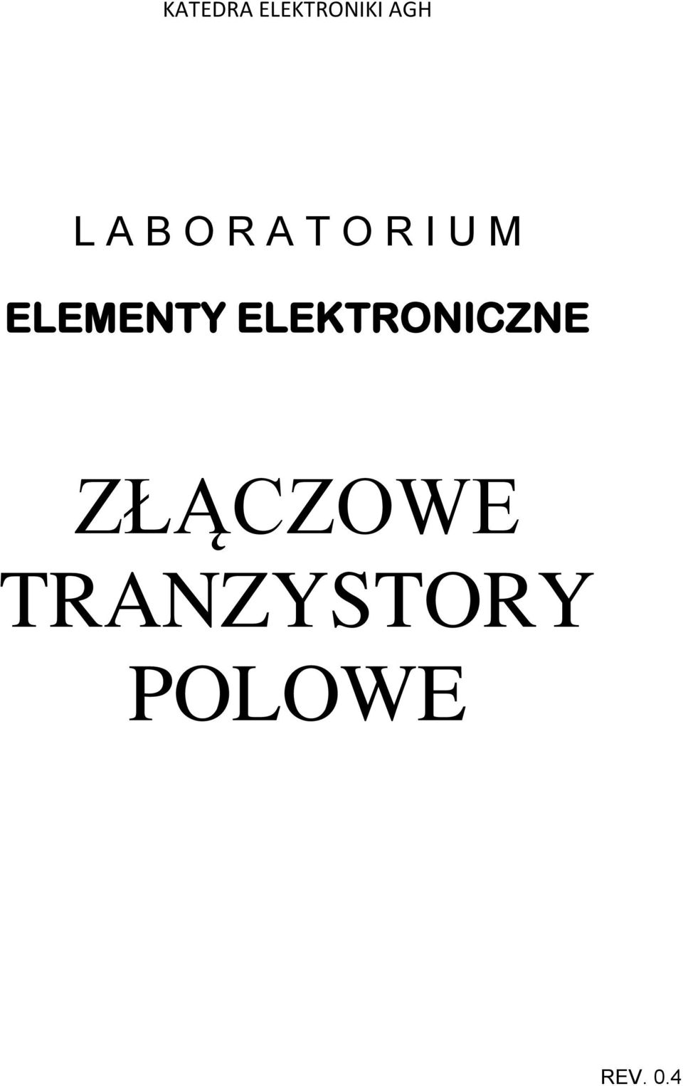 ELEKTRONICZNE