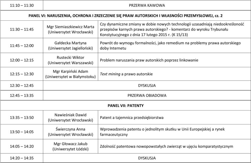 zmiany w dobie nowych technologii uzasadniają niedookreśloność przepisów karnych prawa autorskiego? - komentarz do wyroku Trybunału Konstytucyjnego z dnia 17 lutego 2015 r.