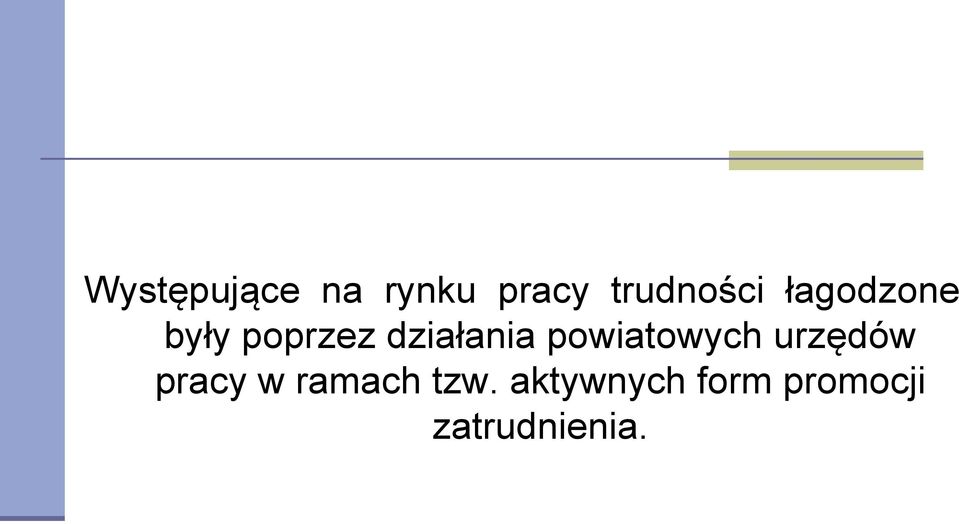 powiatowych urzędów pracy w ramach