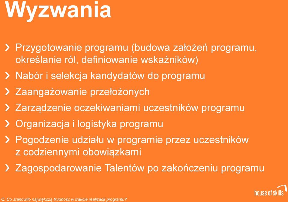 Organizacja i logistyka programu Pogodzenie udziału w programie przez uczestników z codziennymi obowiązkami