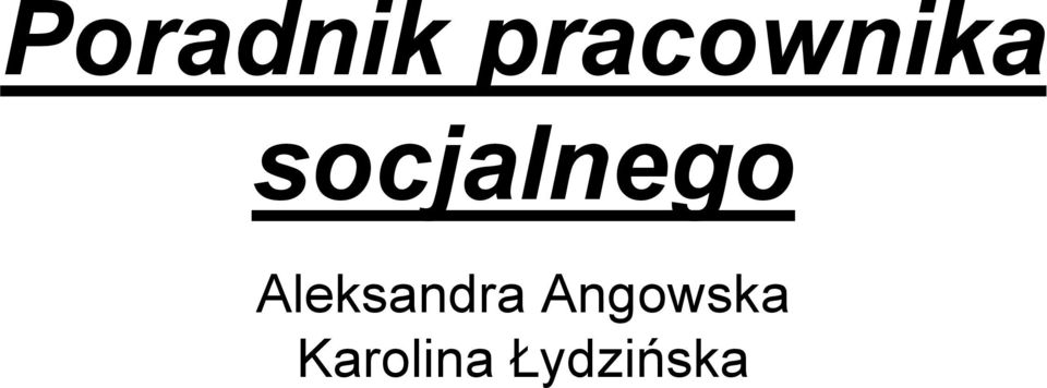 socjalnego