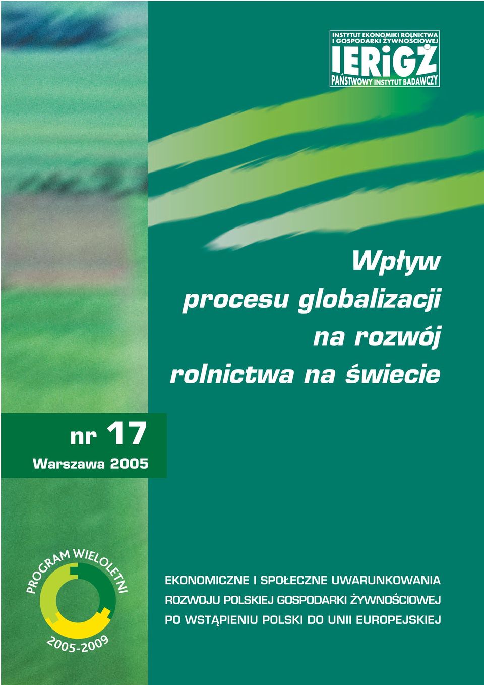rozwój rolnictwa na