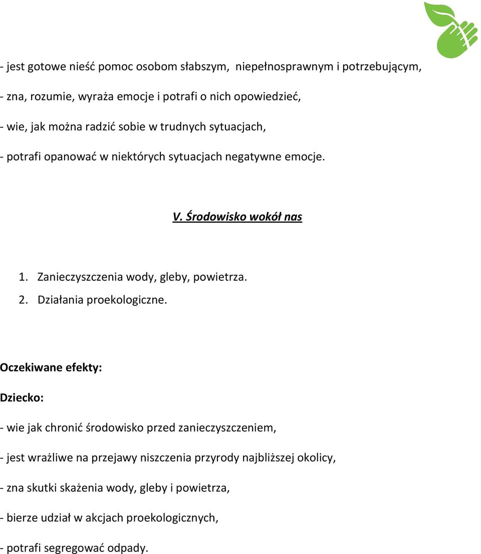 Zanieczyszczenia wody, gleby, powietrza. 2. Działania proekologiczne.