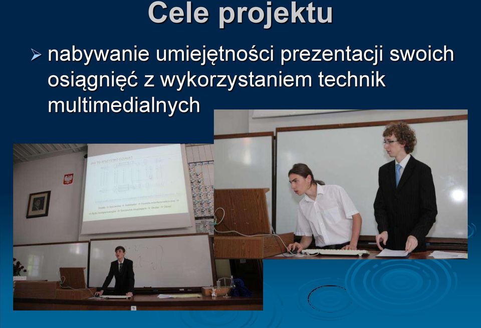 swoich osiągnięć z