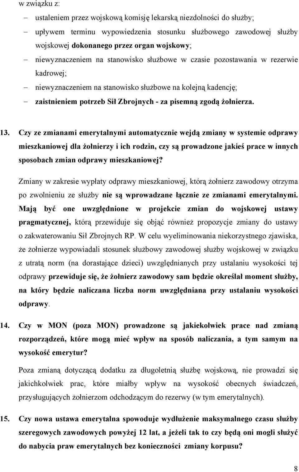 żołnierza. 13.