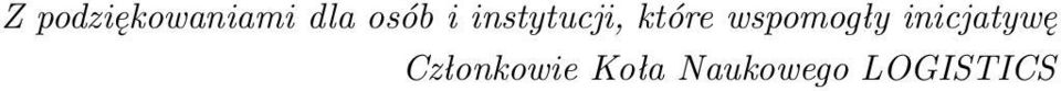 wspomogły inicjatywę