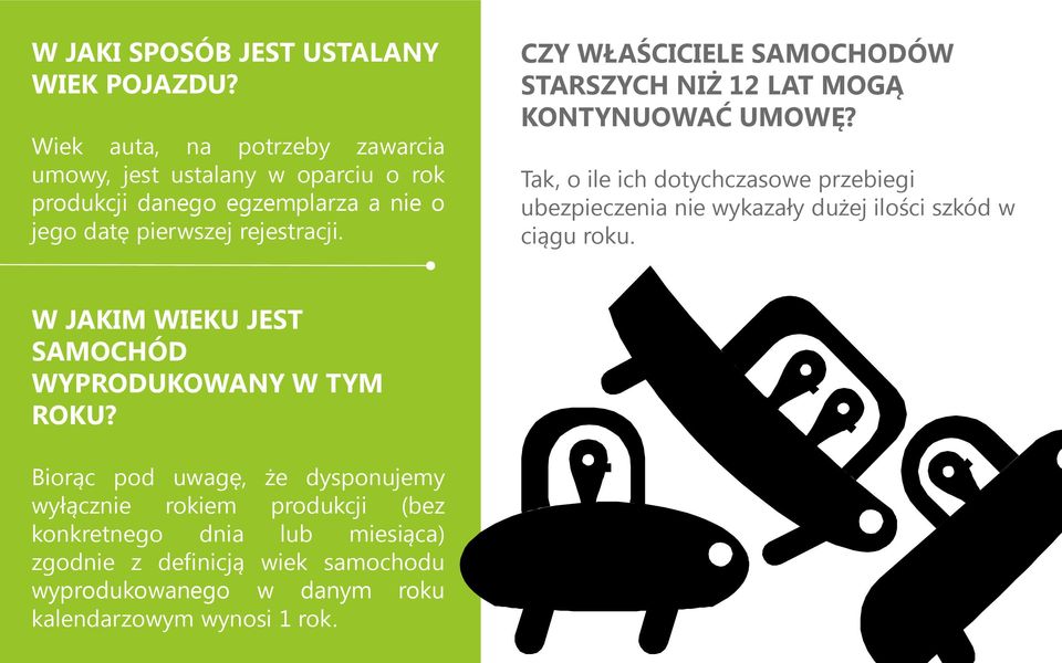 CZY WŁAŚCICIELE SAMOCHODÓW STARSZYCH NIŻ 12 LAT MOGĄ KONTYNUOWAĆ UMOWĘ?