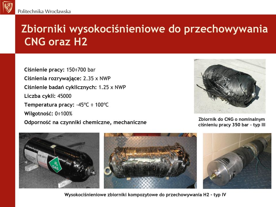 25 x NWP Liczba cykli: 45000 Temperatura pracy: -45ºC 100ºC Wilgotność: 0 100% Odporność na czynniki