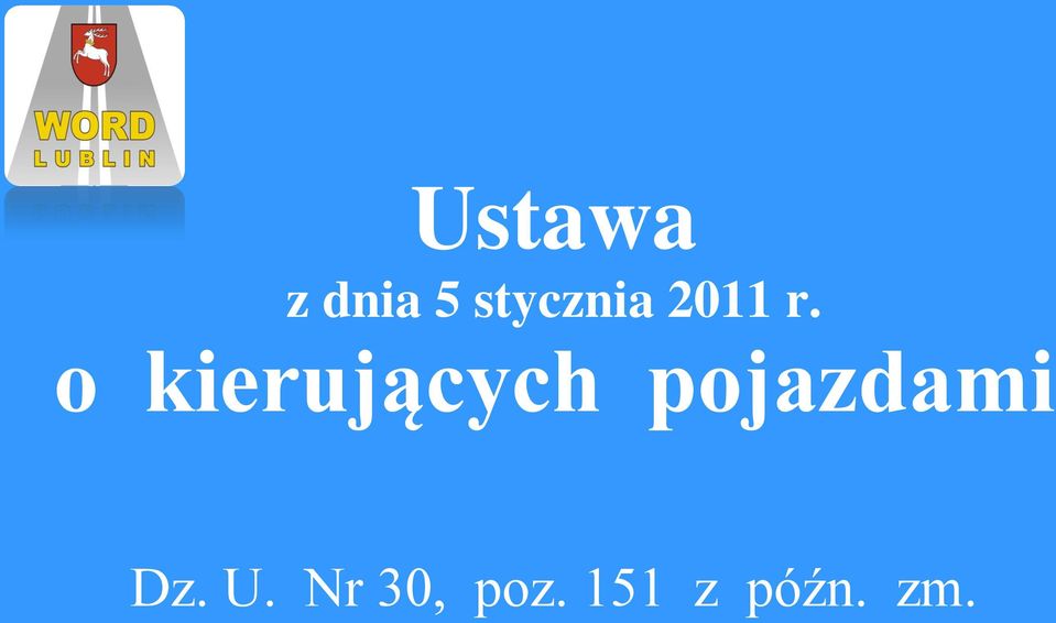 o kierujących