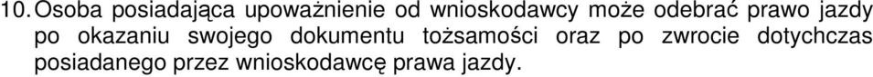 okazaniu swojego dokumentu toŝsamości oraz po