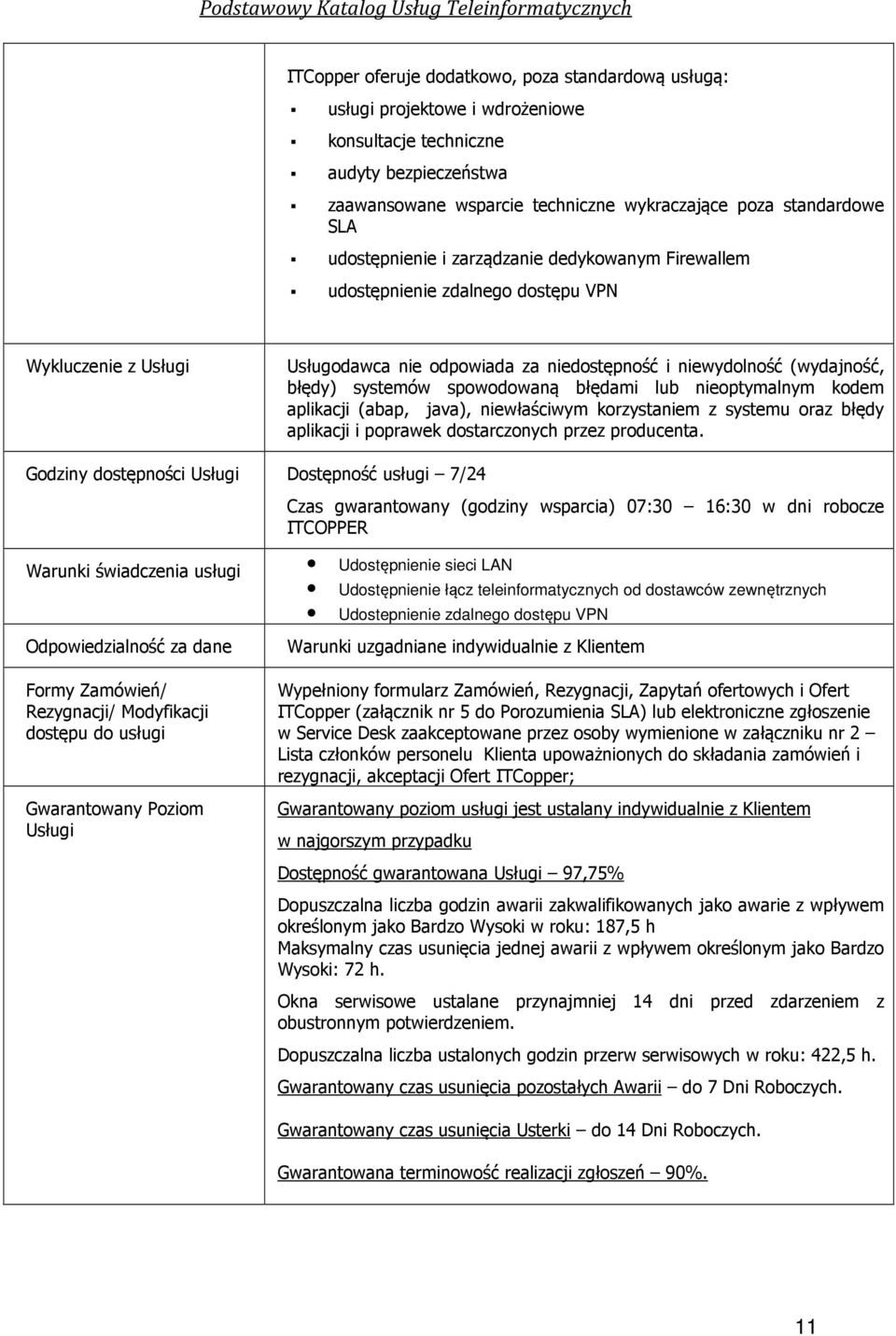 spowodowaną błędami lub nieoptymalnym kodem aplikacji (abap, java), niewłaściwym korzystaniem z systemu oraz błędy aplikacji i poprawek dostarczonych przez producenta.