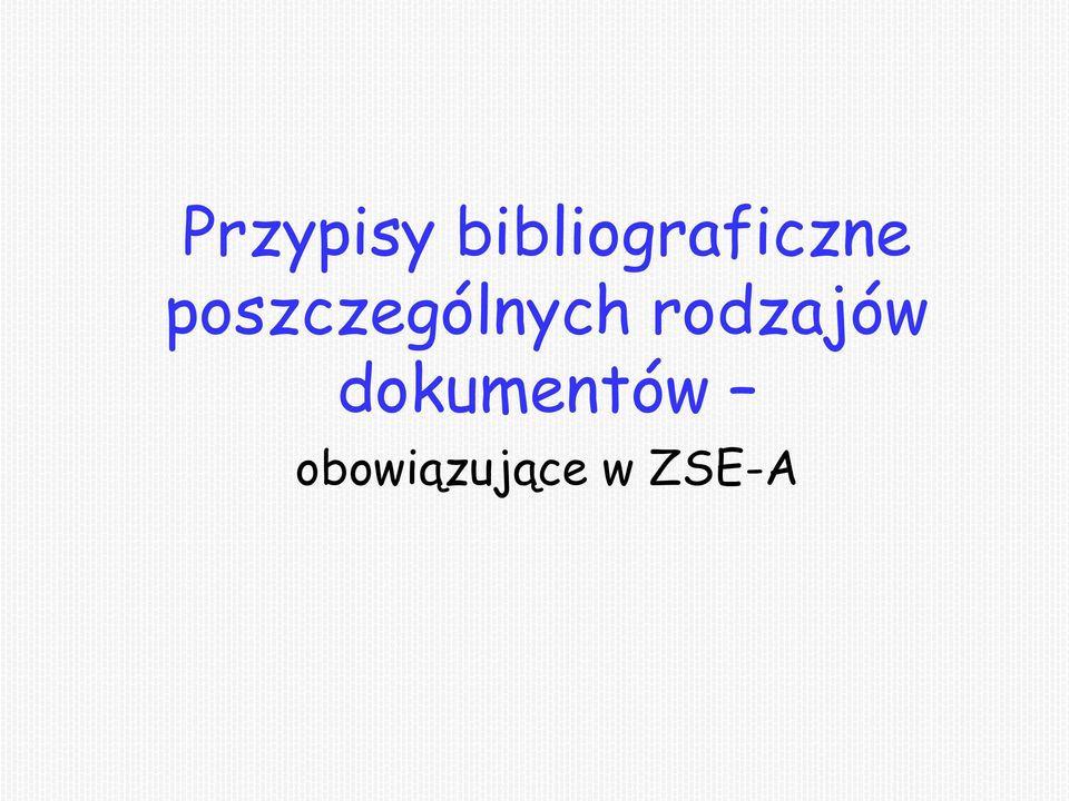 poszczególnych