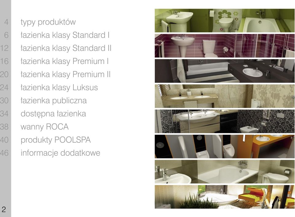 Premium II 24 łazienka klasy Luksus 30 łazienka publiczna 34
