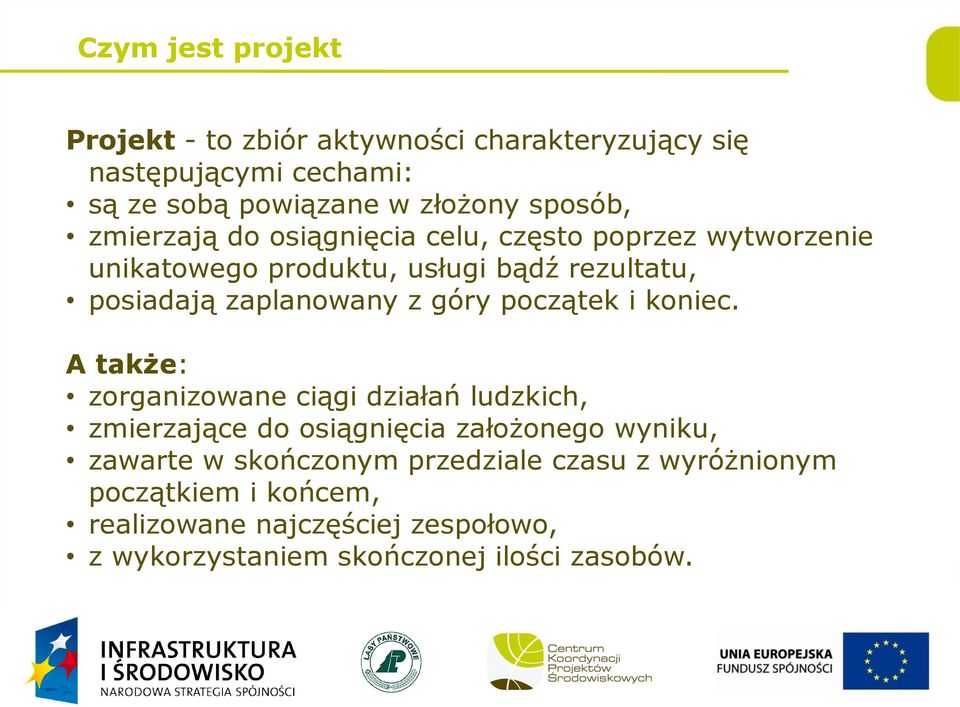 początek i koniec.